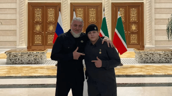 Ramzan and Adam Kadyrov of Chechnya