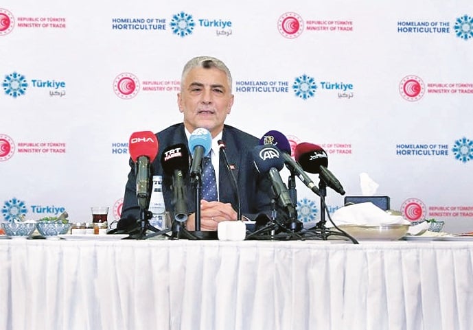 Omar Bolat, the Turkish Minister of Commerce