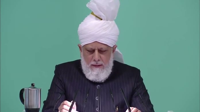 Head of Ahmadiyya Muslim Community, Caliph Mirza Masroor Ahmad