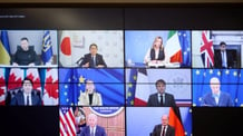 Zelensky-met-with-G7-leaders-virtually